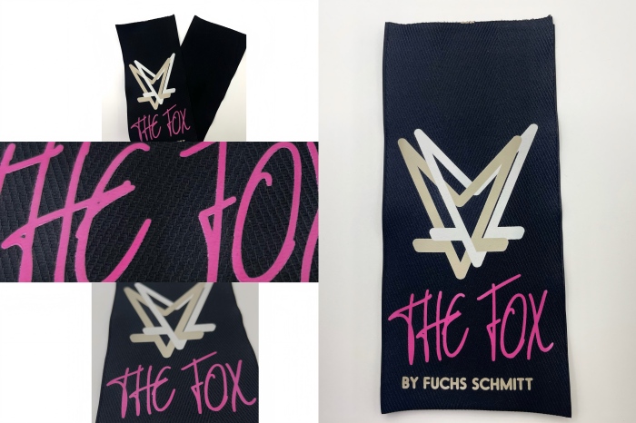 Gozatu zure marka Twill-eko etiketa handien eta silikonazko inprimaketarekin